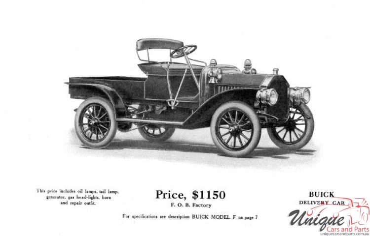1909 Buick Brochure Page 2